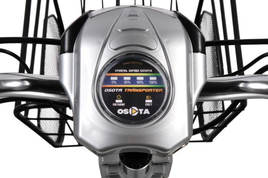 Электротрицикл Transporter 600W 48V чёрный