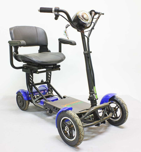 Трицикл GreenCamel Кольт 501 (36V 10Ah 2x250W), синий