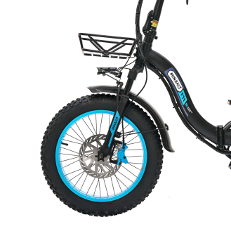 Электровелосипед Minako F11 Pro 20ah, синий