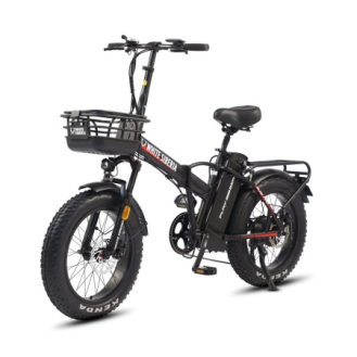 Электровелосипед WHITE SIBERIA SLAV PRO 1000W (матовый черный)