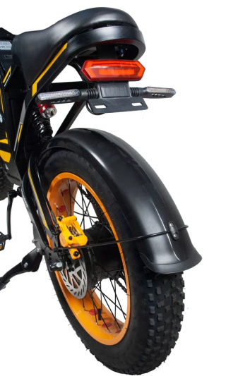 Электровелосипед Minako Apex желтый