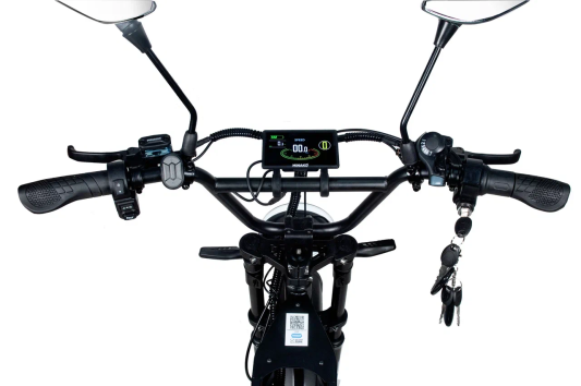 Электровелосипед Minako Apex красный 