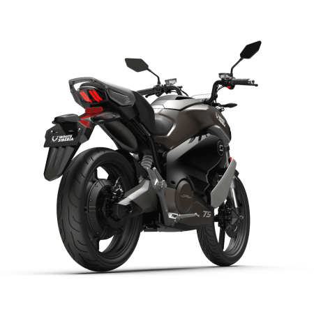 Электромотоцикл WHITE SIBERIA SUPER SOCO TS STREET HUNTER