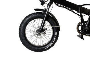 Электровелосипед Minako F10 спицы, черный