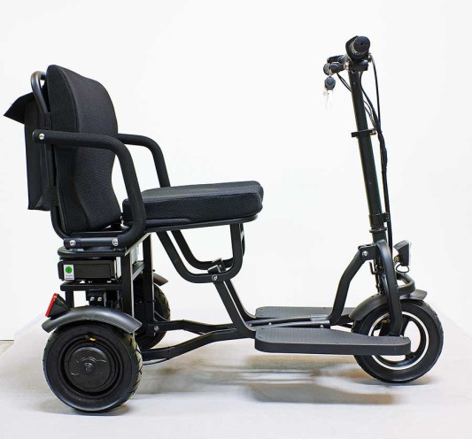 Электротрицикл Green Camel Кольт V700 15Ah черный