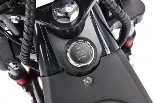 Электроскутер WHITE SIBERIA PRO CITYCOCO 2500W, красный